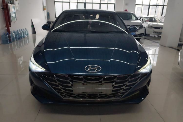 Used Hyundai Elantra 2022 1.5L CVT LUX Prestige Edition Front