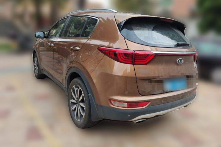 Used Kia KX5 2016 1.6T Automatic Two-Wheel Drive DLX Rear Left 45 Deg