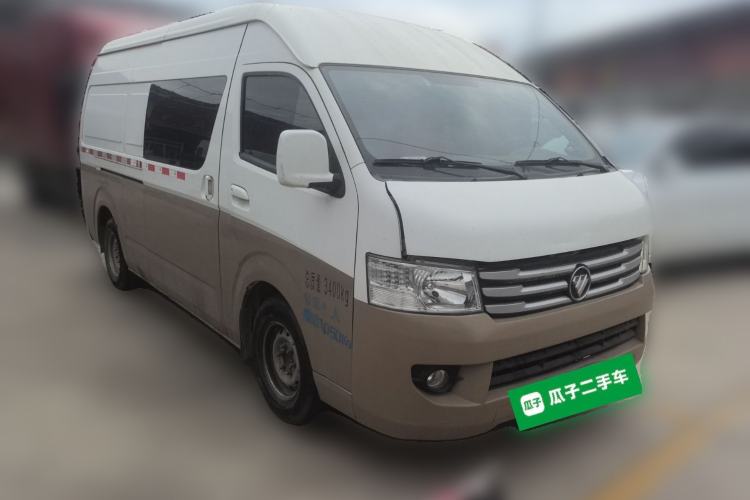 Used Foton Scenic G9 2017 2.4L Gasoline Cargo Van Commercial Version Long Wheelbase Model 4G69 Front Right 45 Deg