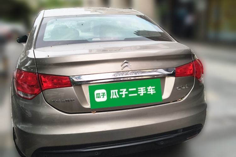 Used Citroen C4L 2013 1.8L Automatic Jingzhi Edition Rear