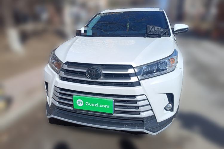 Used Toyota Highlander 2021 2.0T Four-Wheel Drive Luxury Edition 7 Seats Front