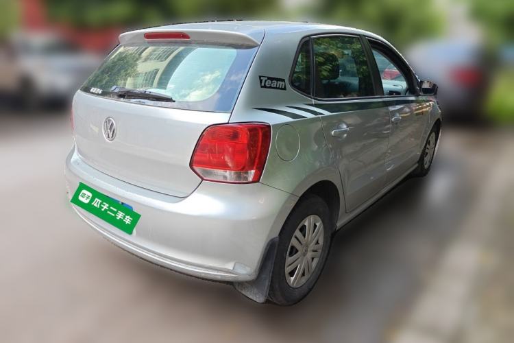 Used Volkswagen Polo 2011 1.4L Manual ZhiLe Edition Rear Right 45 Deg
