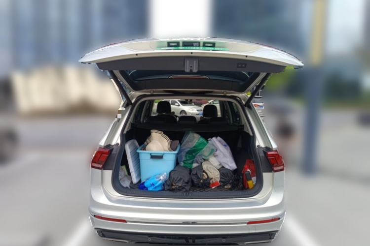 Used Volkswagen Tiguan L 2021 330TSI Automatic Two-Wheel Drive R-Line Enhanced Edition Trunk