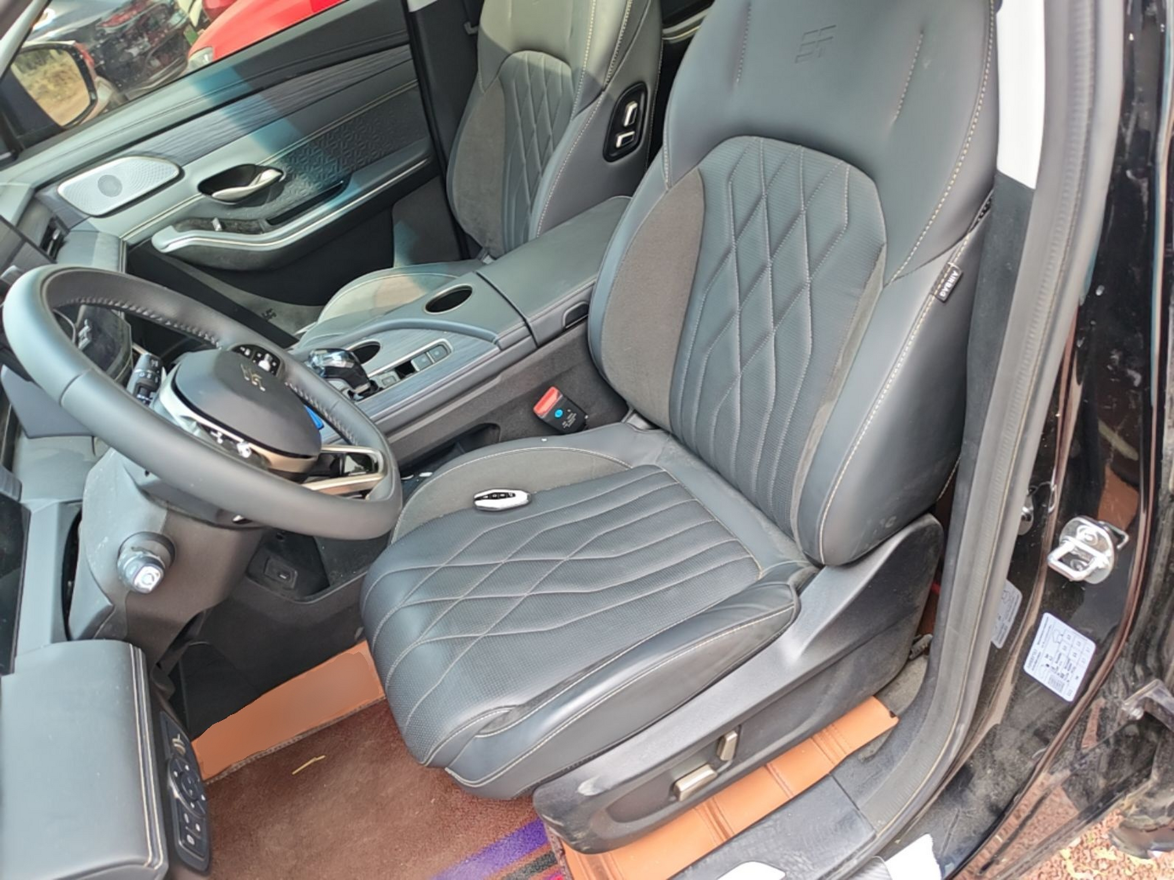 Avant de la voiture