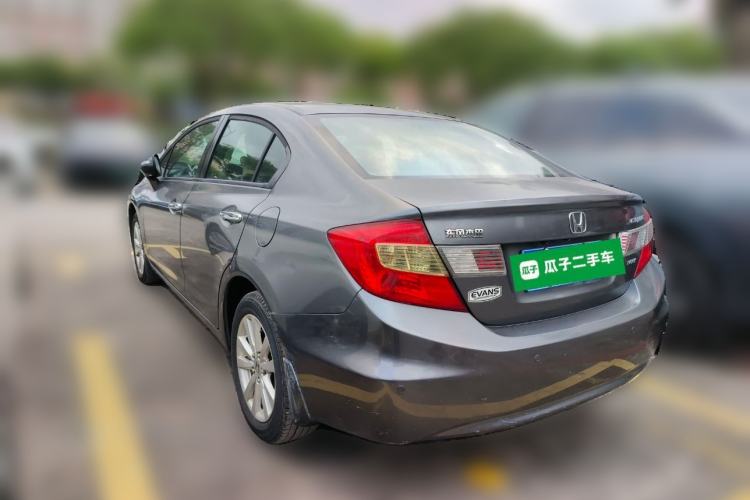 Used Honda Civic 2012 1.8L automatic luxury edition Rear Left 45 Deg