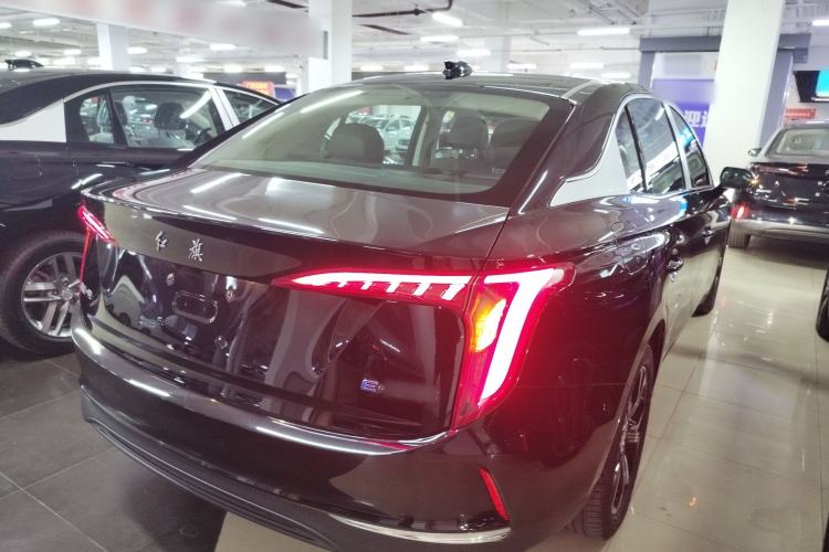 Used Hongqi E-QM5 2023 Revised Version Basic Travel Edition Rear Right 45 Deg