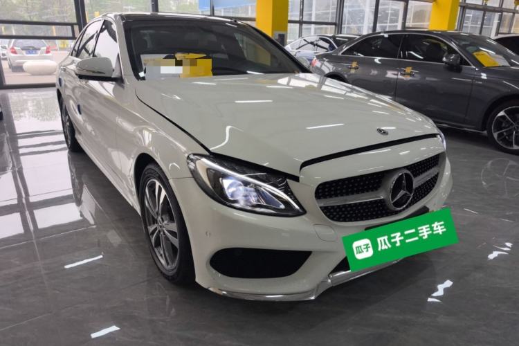Used Mercedes-Benz C-Class 2018 C 200 L Sport Edition Front Right 45 Deg