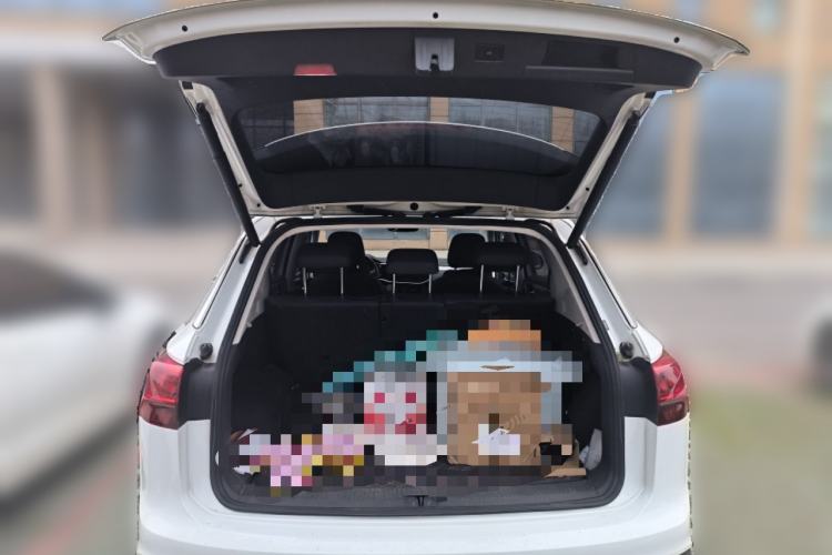 Used Volkswagen Tayron 2021 330TSI Two-Wheel Drive Luxury Smart Connectivity Version Trunk