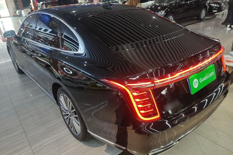 Used Hongqi H9 2023 2.0T Smart Connect Flagship Edition Rear Left 45 Deg