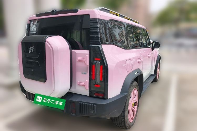 Used JETOUR Shanhai Traveler C-DM 2024 C-DM 208KM Mountain & Wilderness Edition Rear Right 45 Deg