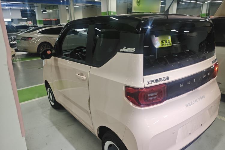 Used Wuling Hongguang MINIEV 2022 Macaron Premium Model – Lithium Ternary Battery Rear Left 45 Deg