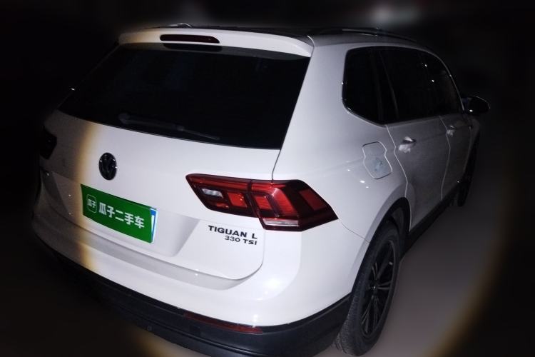 Used Volkswagen Tiguan L 2019 Updated Version 330TSI Automatic Two-Wheel Drive Panoramic Comfort Edition China VI Standard Rear Right 45 Deg