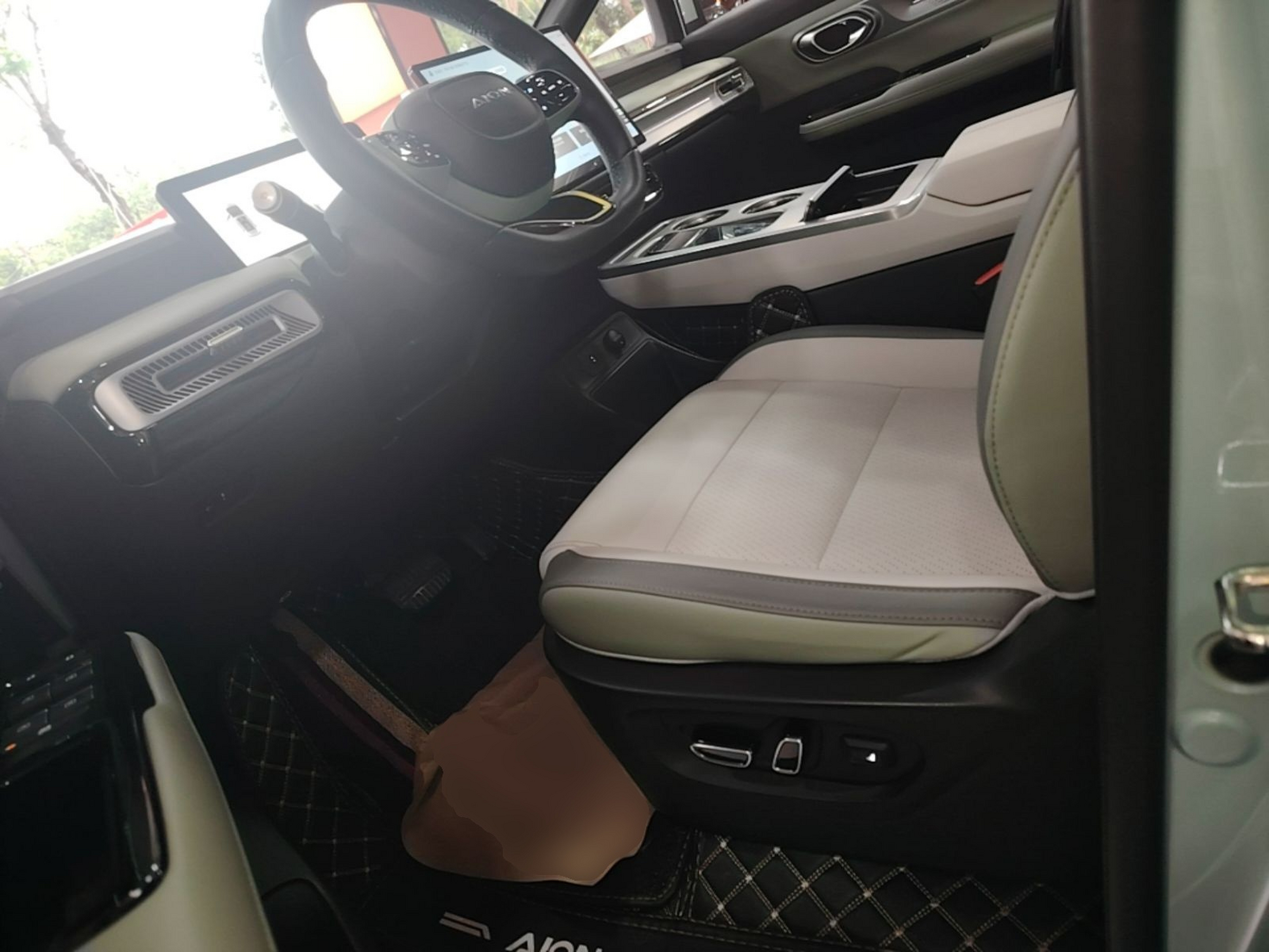 Avant de la voiture