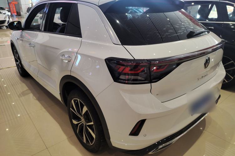 Used Volkswagen T-ROC 2024 300TSI DSG Two-Wheel-Drive Chen Guang Edition Rear Left 45 Deg