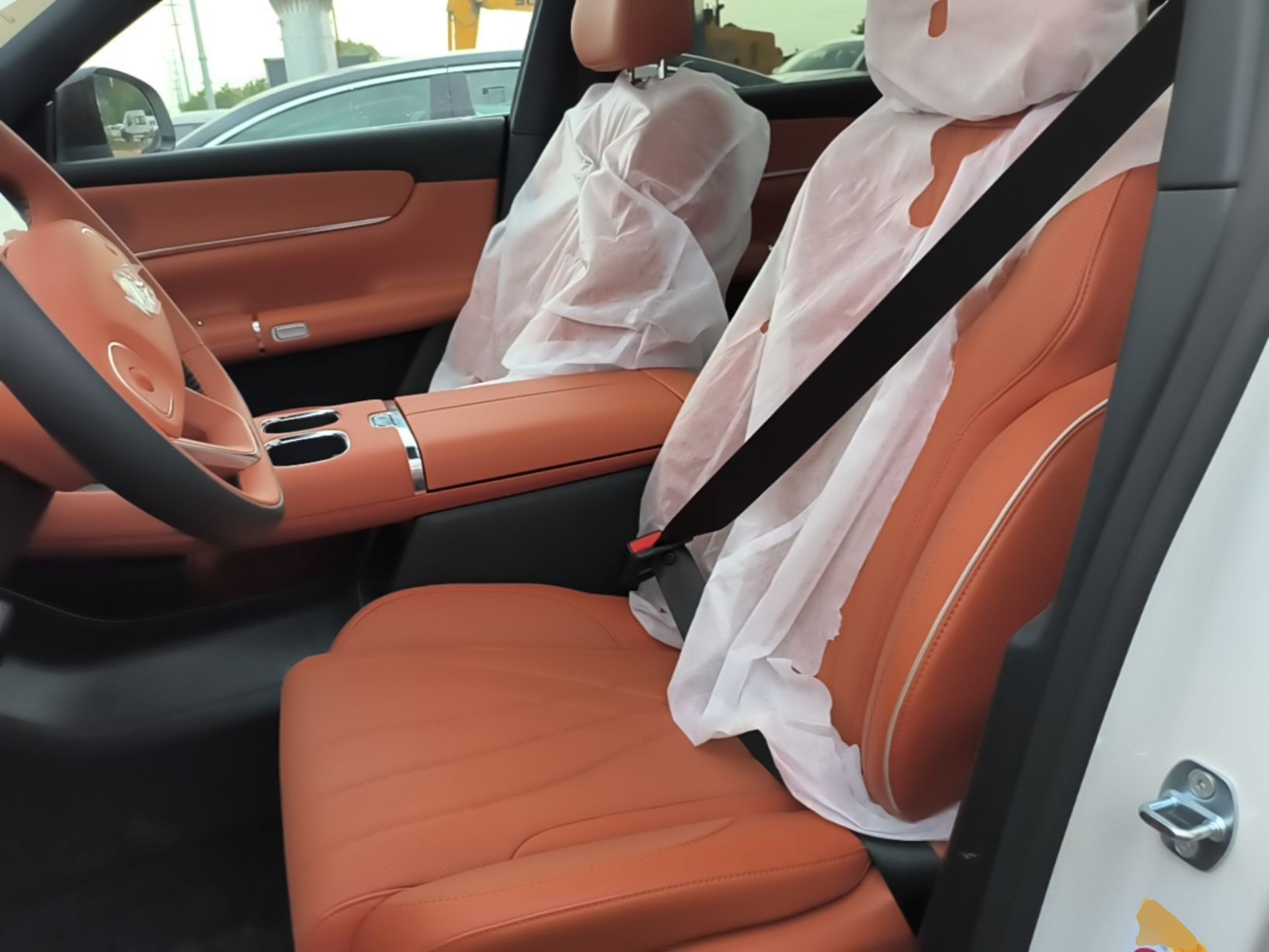 Avant de la voiture