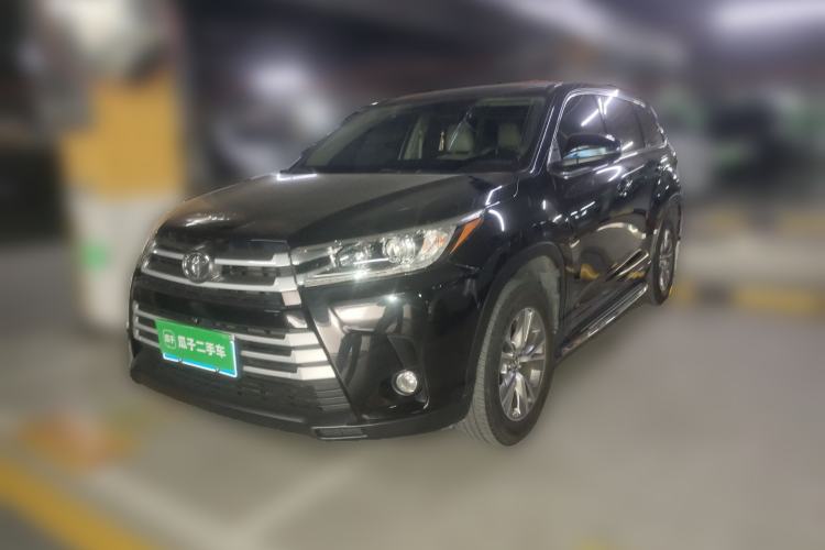 Used Toyota Highlander 2018 2.0T Two-Wheel Drive Elite Version 5 Seats China VI Standard