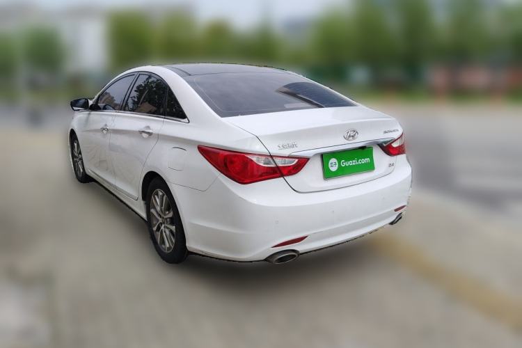 Used Hyundai Sonata 2013 2.4L Automatic Leading Edition China IV Standard Rear Left 45 Deg