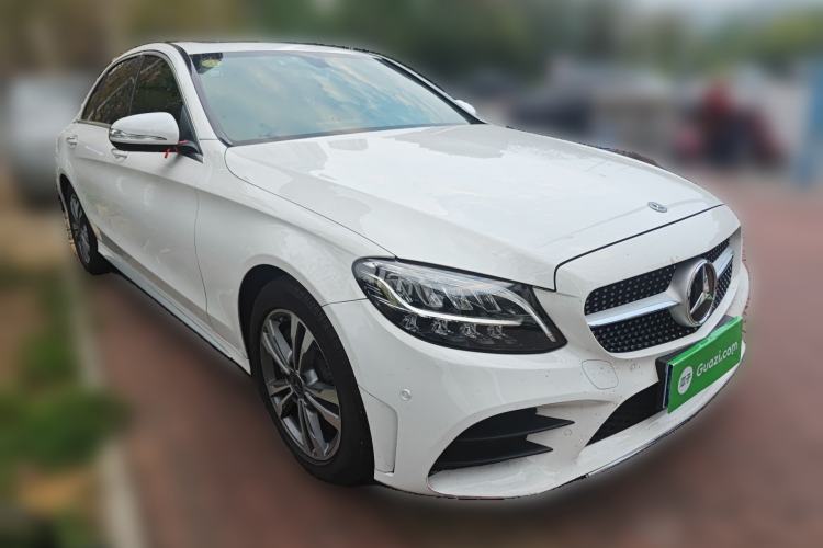 Used Mercedes-Benz C-Class 2019 C 180 L Dynamic Sports Edition Front Right 45 Deg