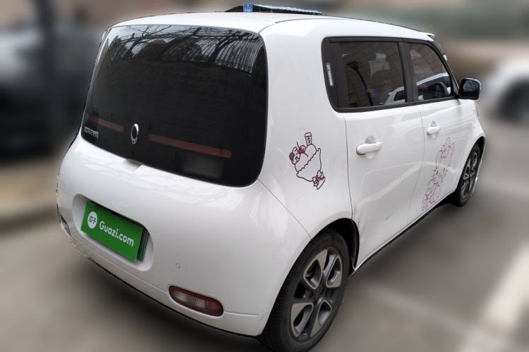 Used ORA White Cat 2020 305 km Luxury Version Rear Right 45 Deg