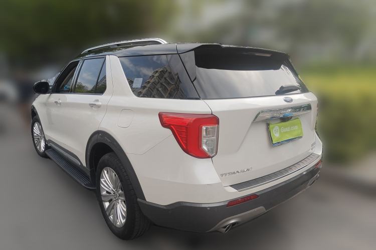 Used Ford Explorer 2020 EcoBoost 285 4x4 Titanium Edition 7-Seater Rear Left 45 Deg