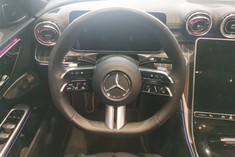 Used Mercedes-Benz C-Class 2024 Facelifted C-Class 260 L Night Edition Sports Version Steering Wheel