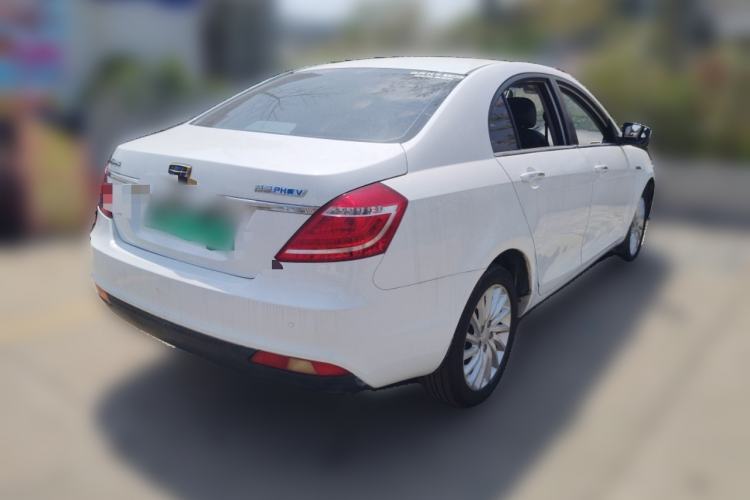 Used Geely Auto Emgrand New Energy 2017 1.5L PHEV Elite Model Rear Right 45 Deg