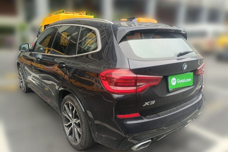 Used BMW X3 2021 xDrive30i Luxury Model with M Sport Package Rear Left 45 Deg