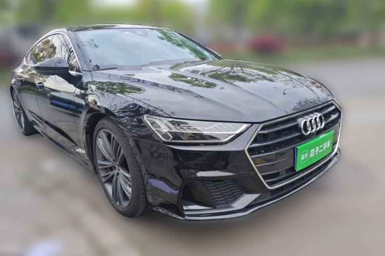 Used Audi A7 2022 45 TFSI Prestige Edition Front Right 45 Deg