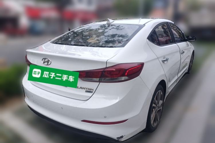 Used Hyundai Elantra (6th Generation / Lingdong) 2016 1.6L Automatic ZhiXuan · Luxury Version Rear Right 45 Deg
