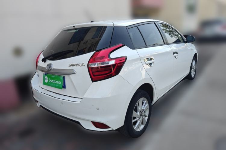 Used Toyota YARiS L Zhi Xuan 2017 1.5G CVT JingSu Model with Upgraded Sunroof Rear Right 45 Deg