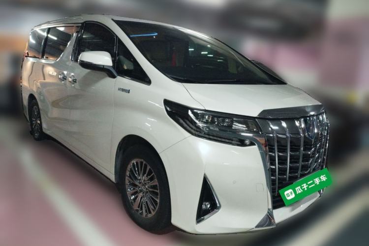 Used Toyota Alphard 2021 Dual-Engine 2.5L Luxury Edition Front Right 45 Deg