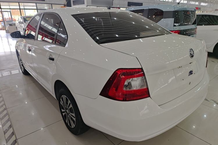 Used Skoda Rapid 2015 1.6L Automatic Enjoyment Selection Model Rear Left 45 Deg