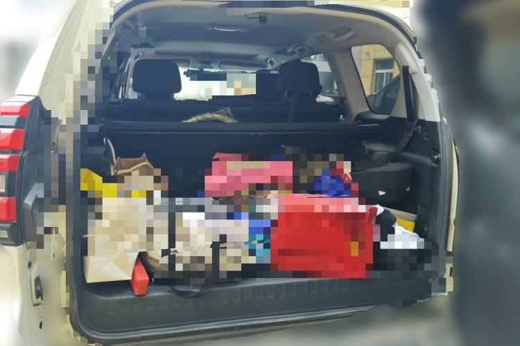 Used Toyota Prado 2018 3.5L Automatic TX Trunk