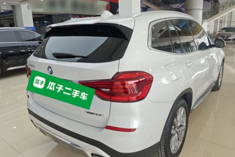 Used BMW X3 2020 xDrive25i Luxury Package Rear Right 45 Deg