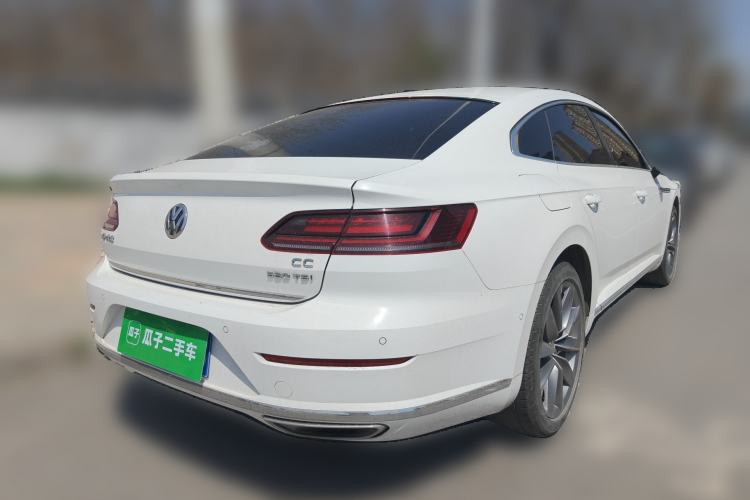 Used Volkswagen FAW-Volkswagen CC 2019 380TSI Yeyan Edition China V Standard Rear Right 45 Deg