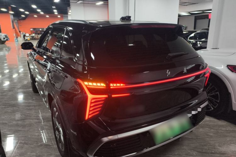 Used Hongqi HS3 PHEV 2024 PHEV 115km Jingwei Edition Rear Left 45 Deg