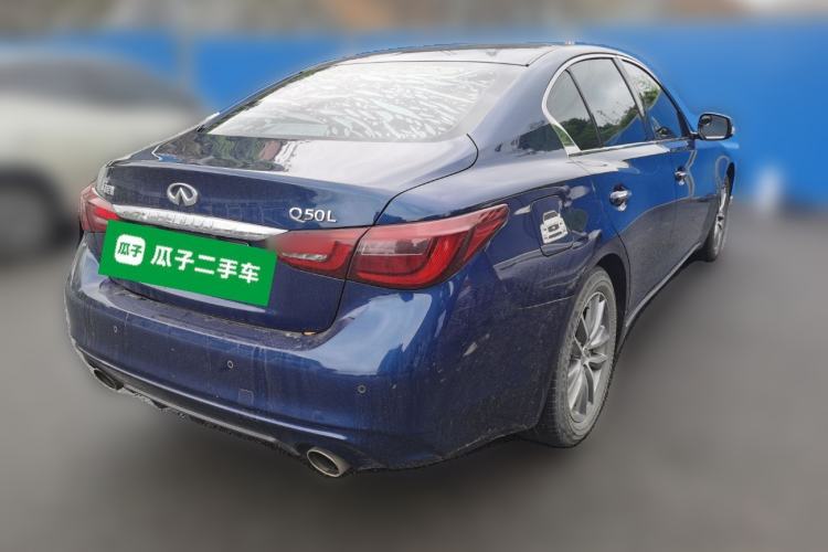 Used Infiniti Q50L 2018 2.0T Comfort Edition China V Standard Rear Right 45 Deg