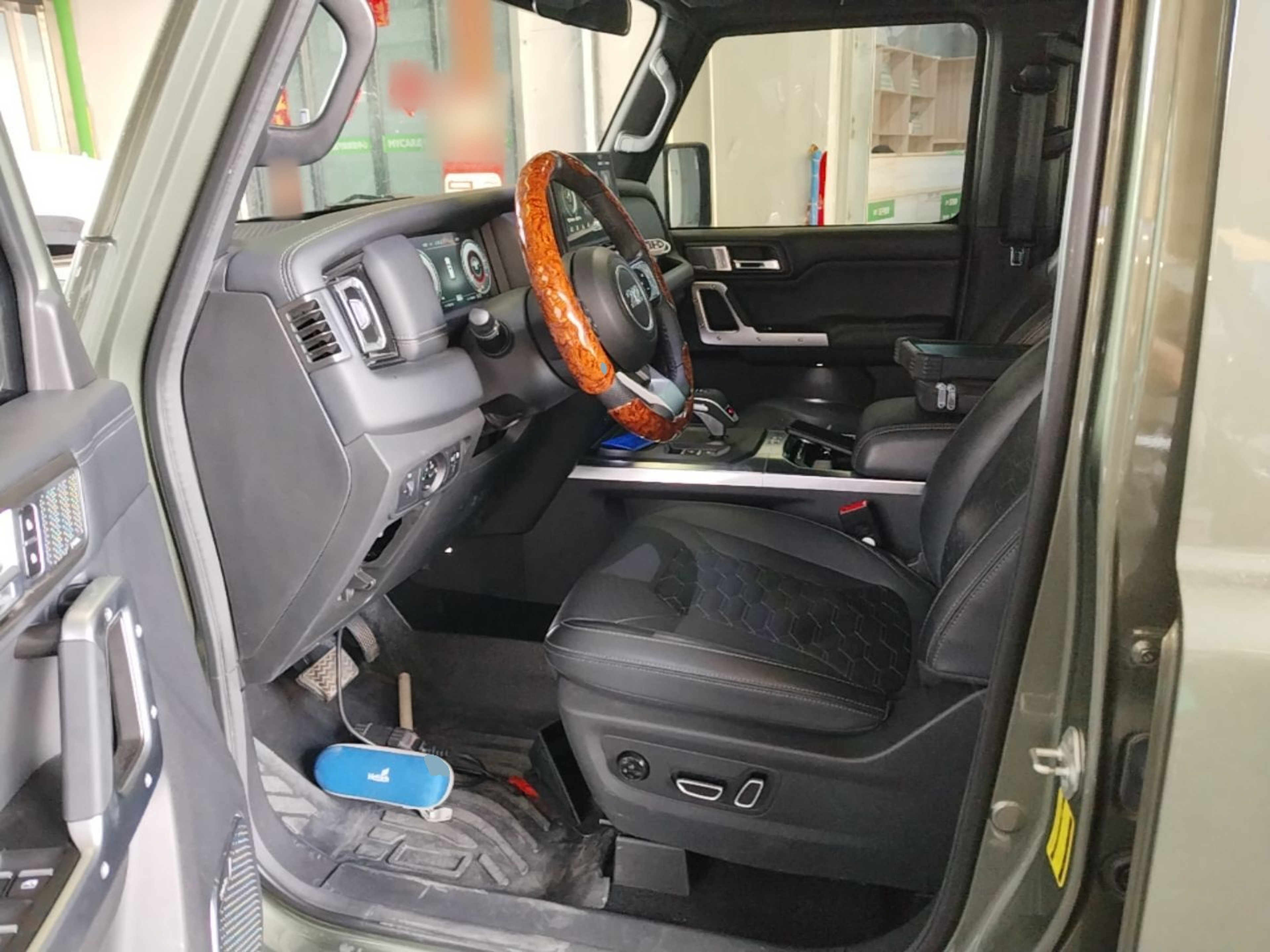 Avant de la voiture