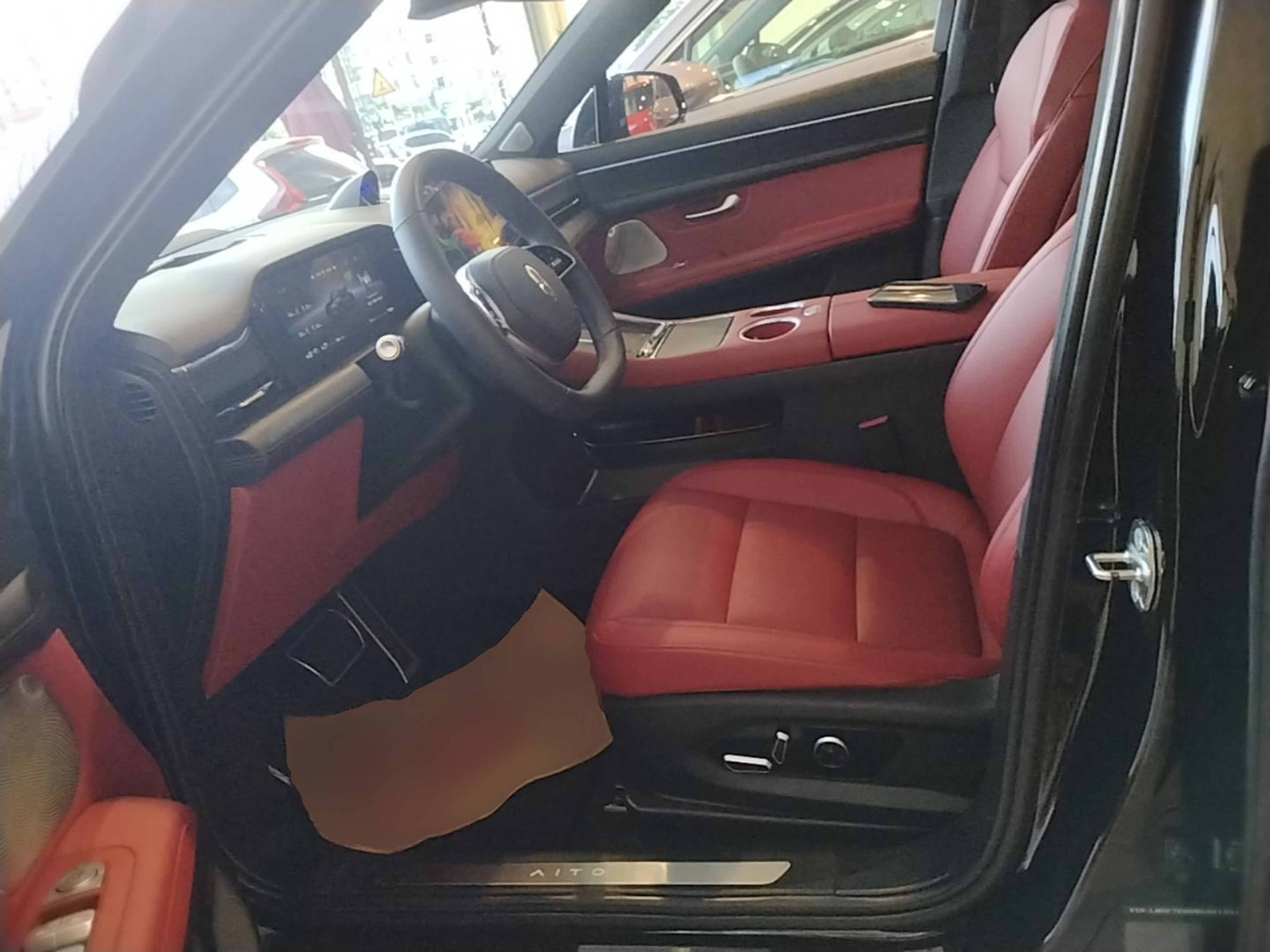 Avant de la voiture