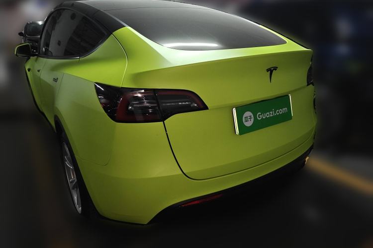 Used Tesla Model Y 2022 Rear-Wheel-Drive Version Rear Left 45 Deg