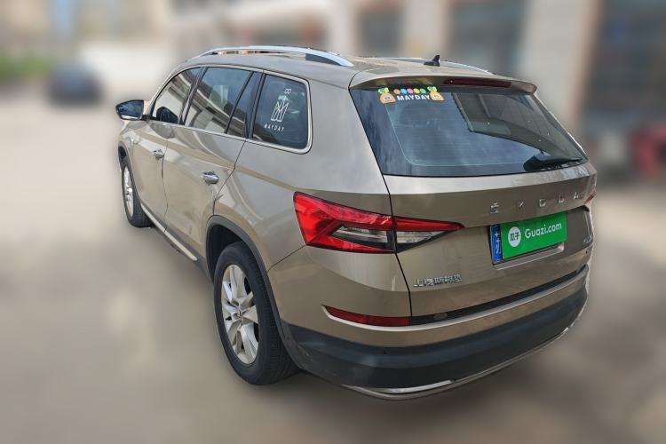 Used Skoda Kodiaq 2019 Facelifted TSI330 5-Seater Two-Wheel-Drive Luxury Enjoyment Edition China VI Standard Rear Left 45 Deg