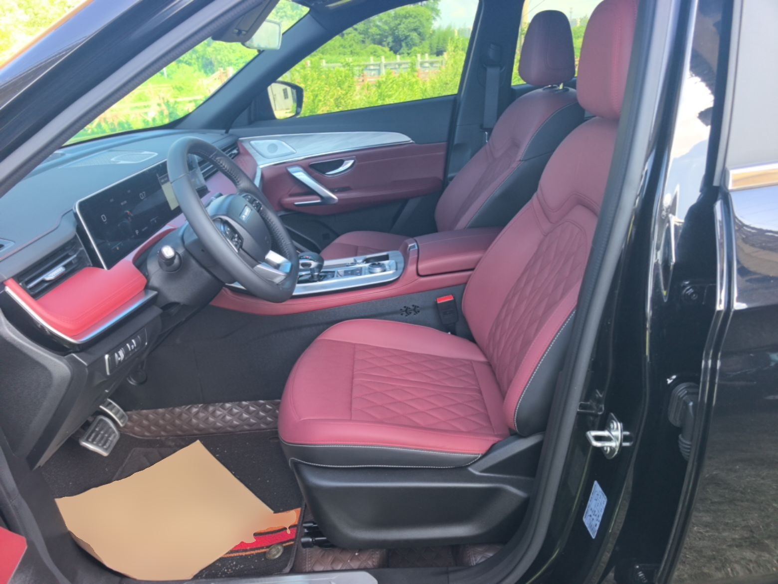 Interior delantero