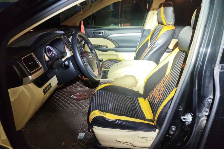 Used Toyota Highlander 2018 2.0T Four-Wheel Drive Elite Edition 7 Seats China VI Standard