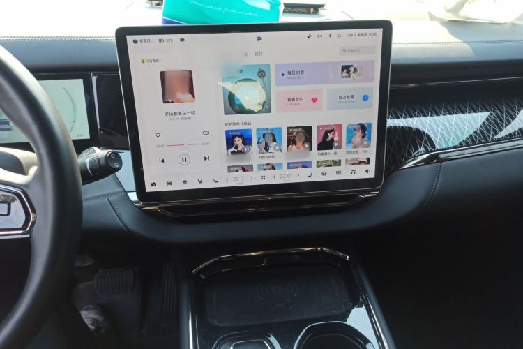 Used Zeekr 009 2022 WE Edition Audio And AC Panel