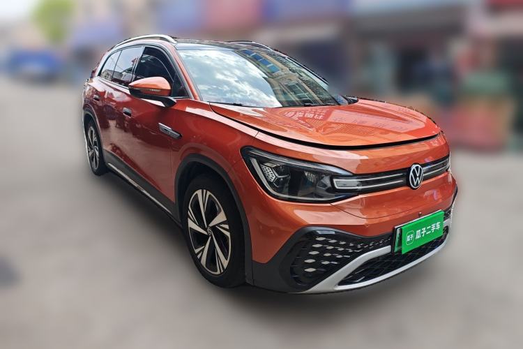 Used Volkswagen ID.6 CROZZ 2021 High-Performance PRIME Edition Front Right 45 Deg