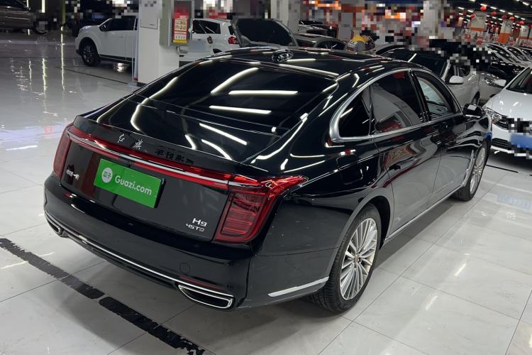 Used Hongqi H9 2020 2.0T Smart Connect Flagship Edition Rear Right 45 Deg