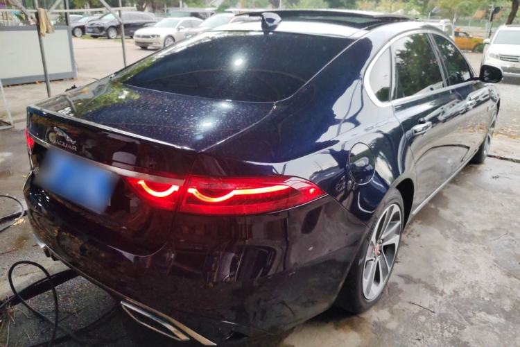 Used Jaguar XFL 2021 XFL 2.0T P200 Two-Wheel-Drive Elite Luxury Edition Rear Right 45 Deg