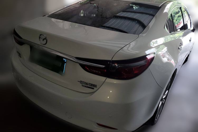 Used Mazda Atenza 2021 2.5L Sky Blue Sport Edition Rear Right 45 Deg