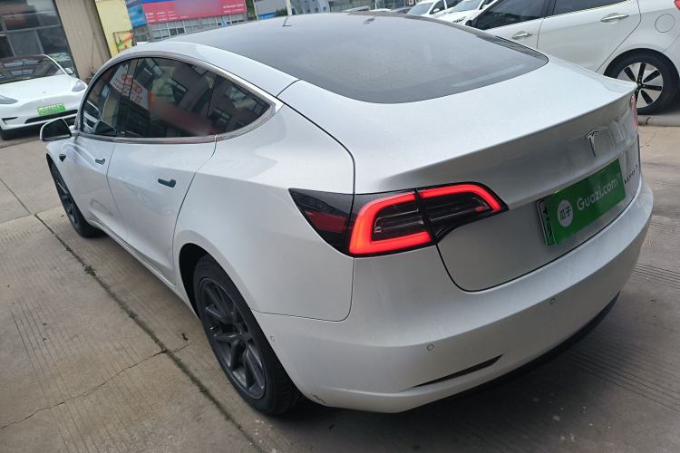 Used Tesla Model 3 2020 Standard Range Rear-Wheel Drive Upgraded Version Rear Left 45 Deg