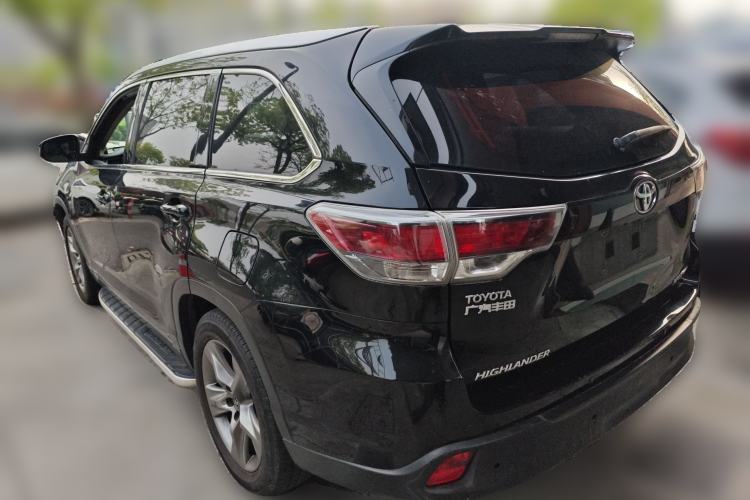 Used Toyota Highlander 2015 2.0T Four-Wheel Drive Luxury Edition 7-Seater Rear Left 45 Deg